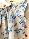 Tunika/ Blue Vintage Flowers
