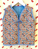 Quiltede vest/ Emma And Georgina