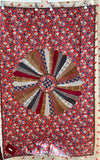 Sengetæppe / Chesterfield  Mål: 1,26m x 0,81m
