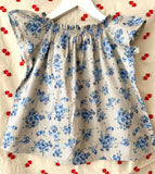 Tunika/ Blue Vintage Flowers