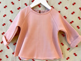 Raglan sweatshirt lyserød