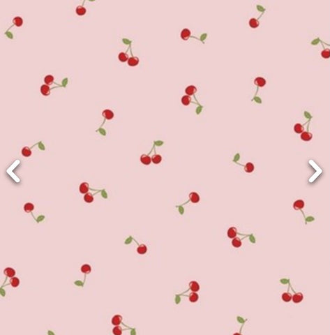 Poplin/ Lyserød Kirsebær