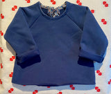 Raglan sweatshirt marine