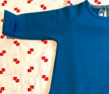 Raglan sweatshirt petroleum