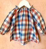 All- time tunika/ Blue -red check