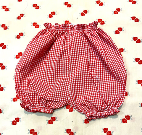 Vichy Bloomers / Red